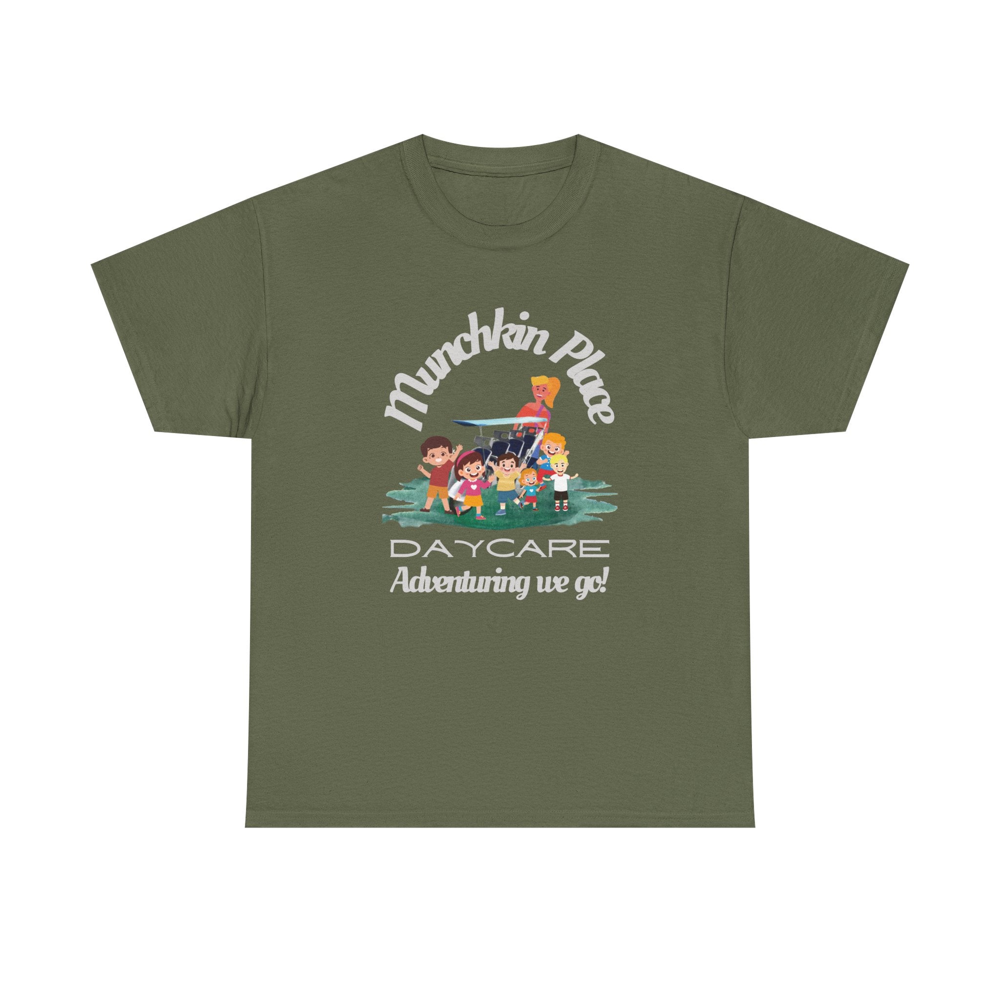 Adventuring Munchkin Place Employee Unisex Heavy Cotton Tee