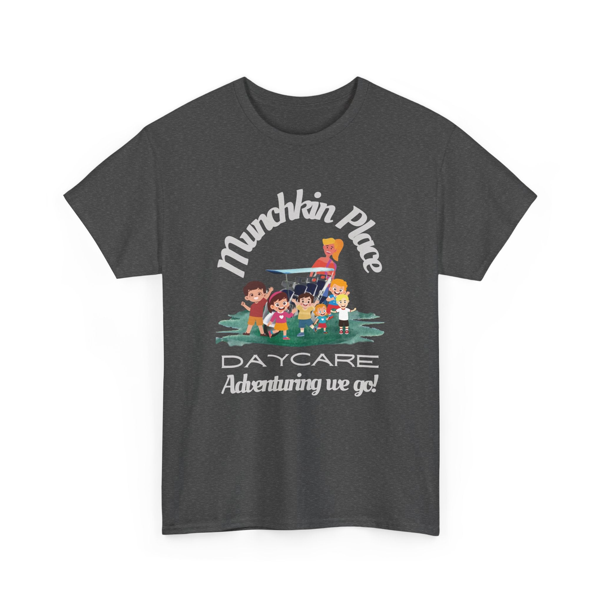 Adventuring Munchkin Place Employee Unisex Heavy Cotton Tee
