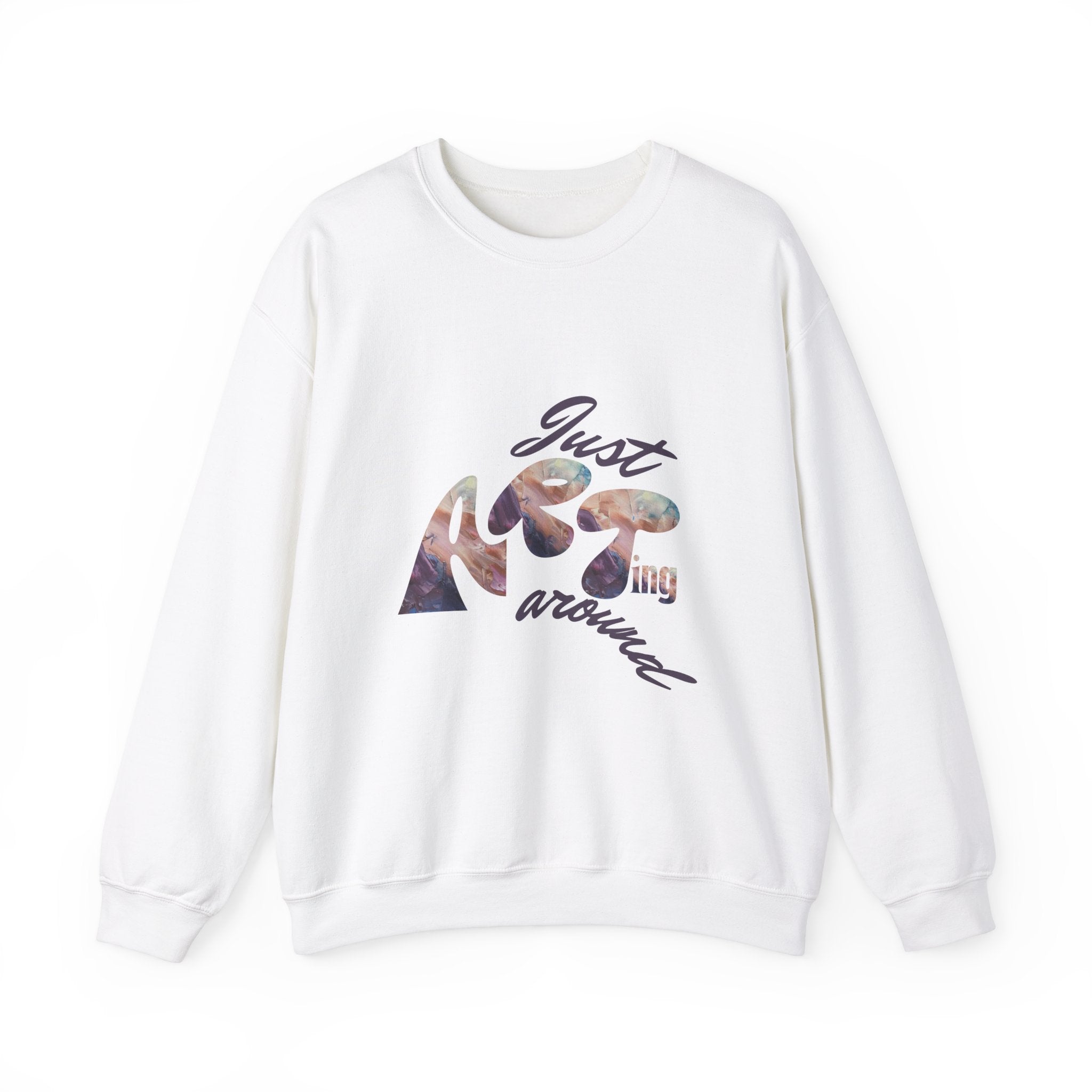 Just Arting Around Unisex Heavy Blend™ Crewneck Sweatshirt