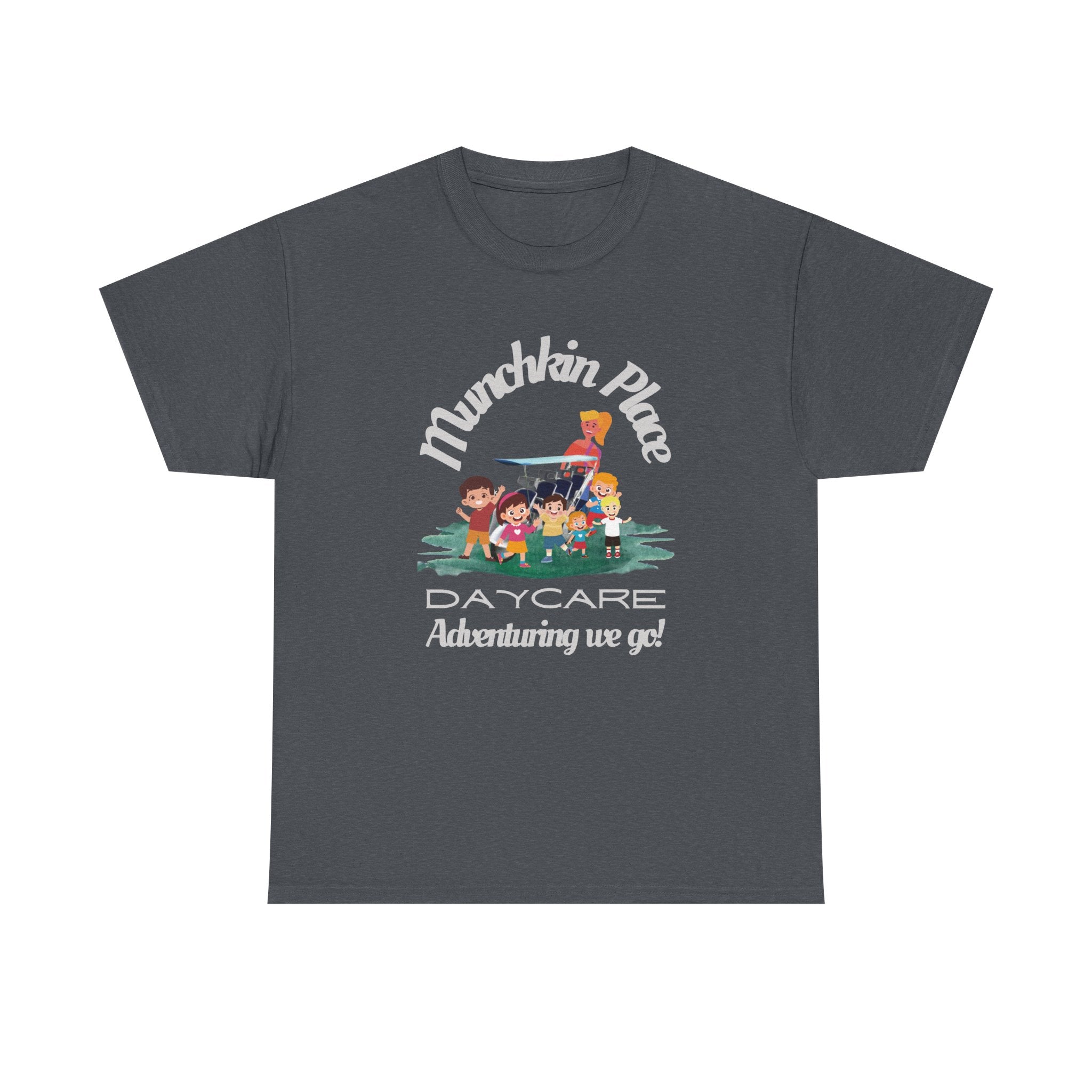 Adventuring Munchkin Place Employee Unisex Heavy Cotton Tee