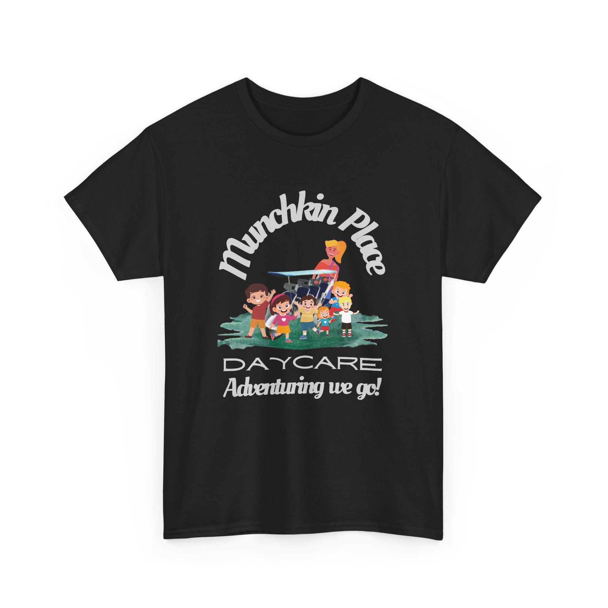 Adventuring Munchkin Place Employee Unisex Heavy Cotton Tee