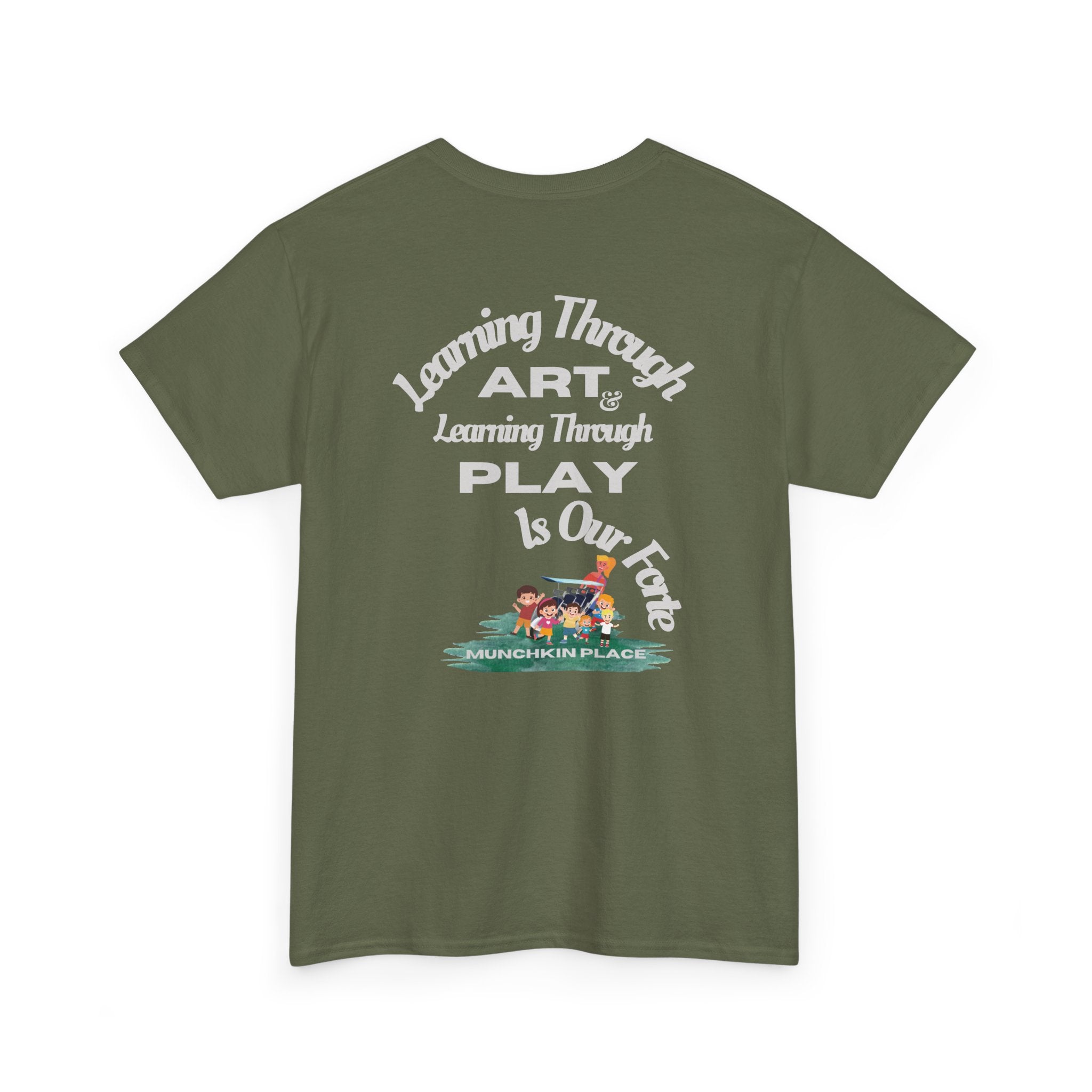 Adventuring Munchkin Place Employee Unisex Heavy Cotton Tee