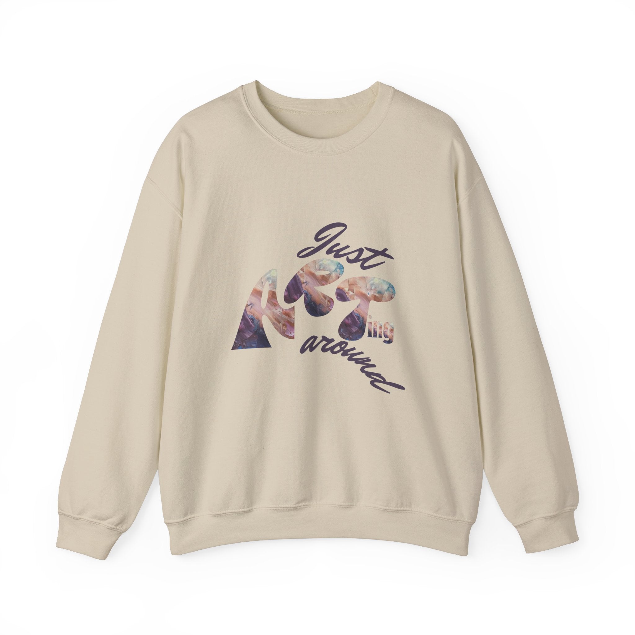 Just Arting Around Unisex Heavy Blend™ Crewneck Sweatshirt