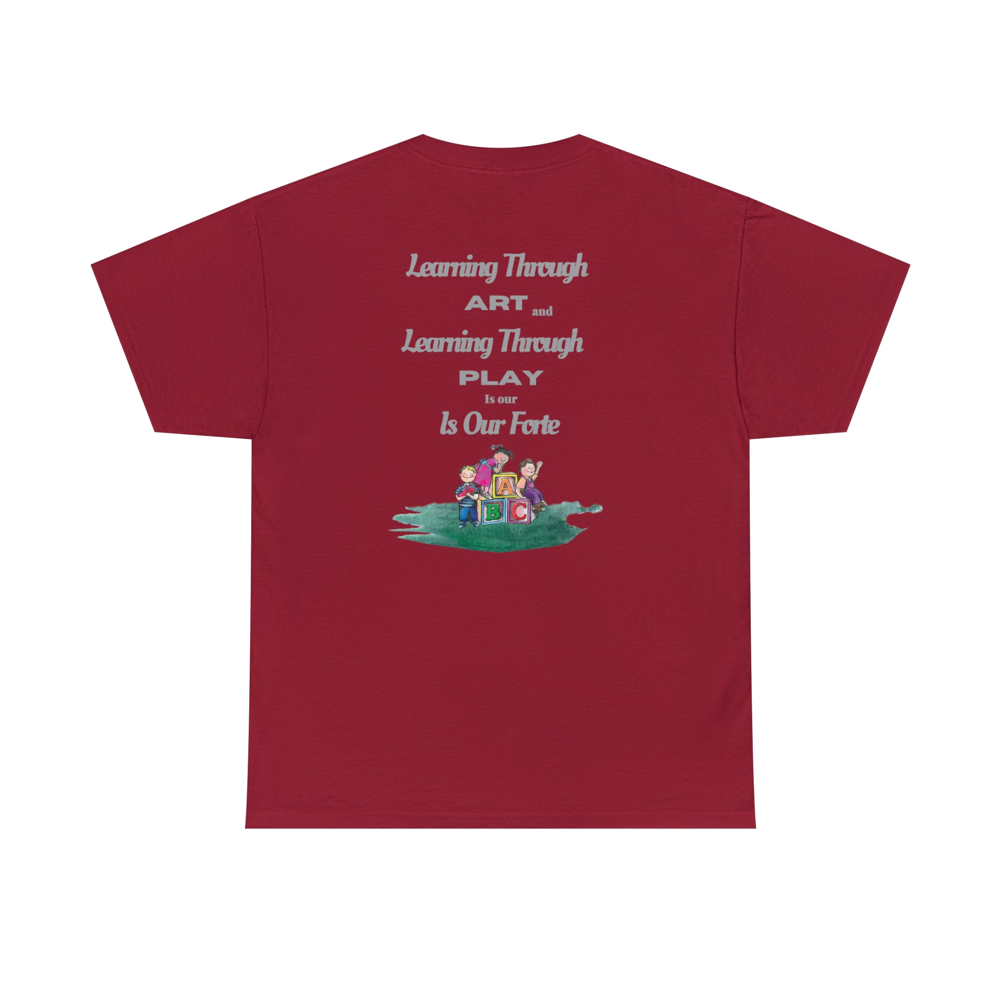 Munchkin Place Learning Through Play Unisex Heavy Cotton Tee