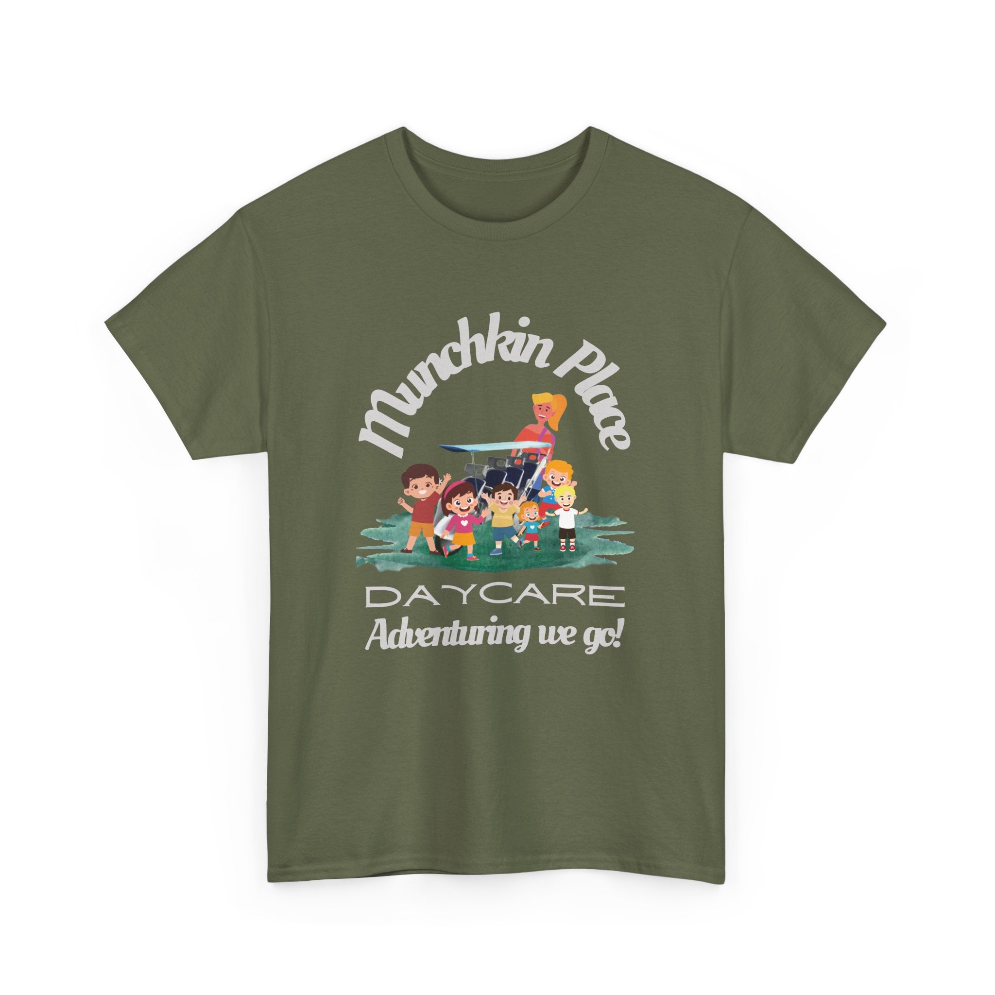 Adventuring Munchkin Place Employee Unisex Heavy Cotton Tee