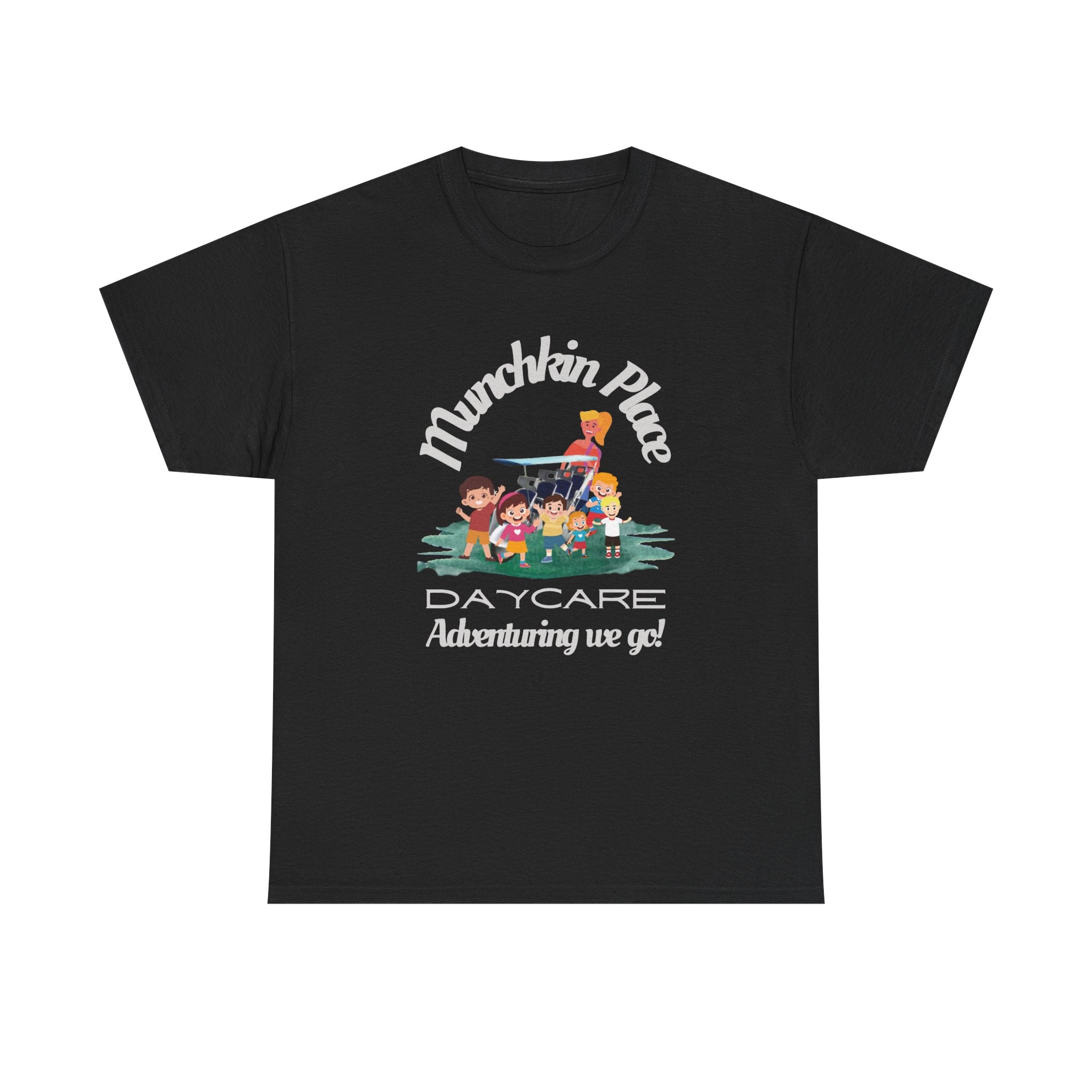 Adventuring Munchkin Place Employee Unisex Heavy Cotton Tee