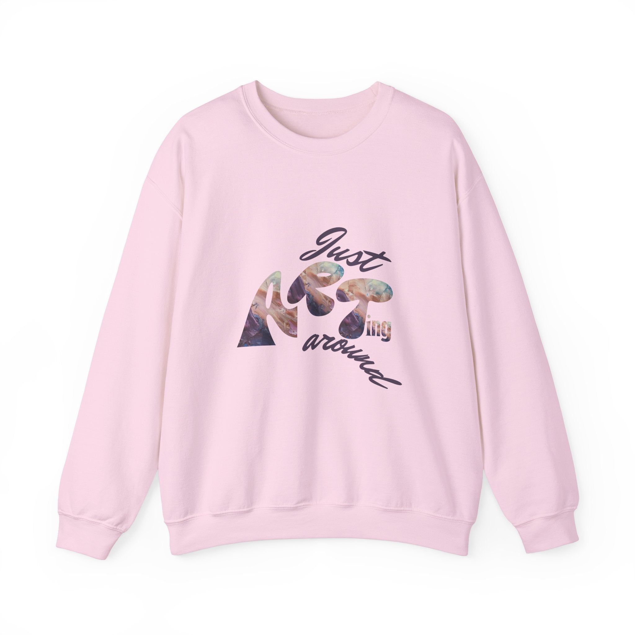 Just Arting Around Unisex Heavy Blend™ Crewneck Sweatshirt