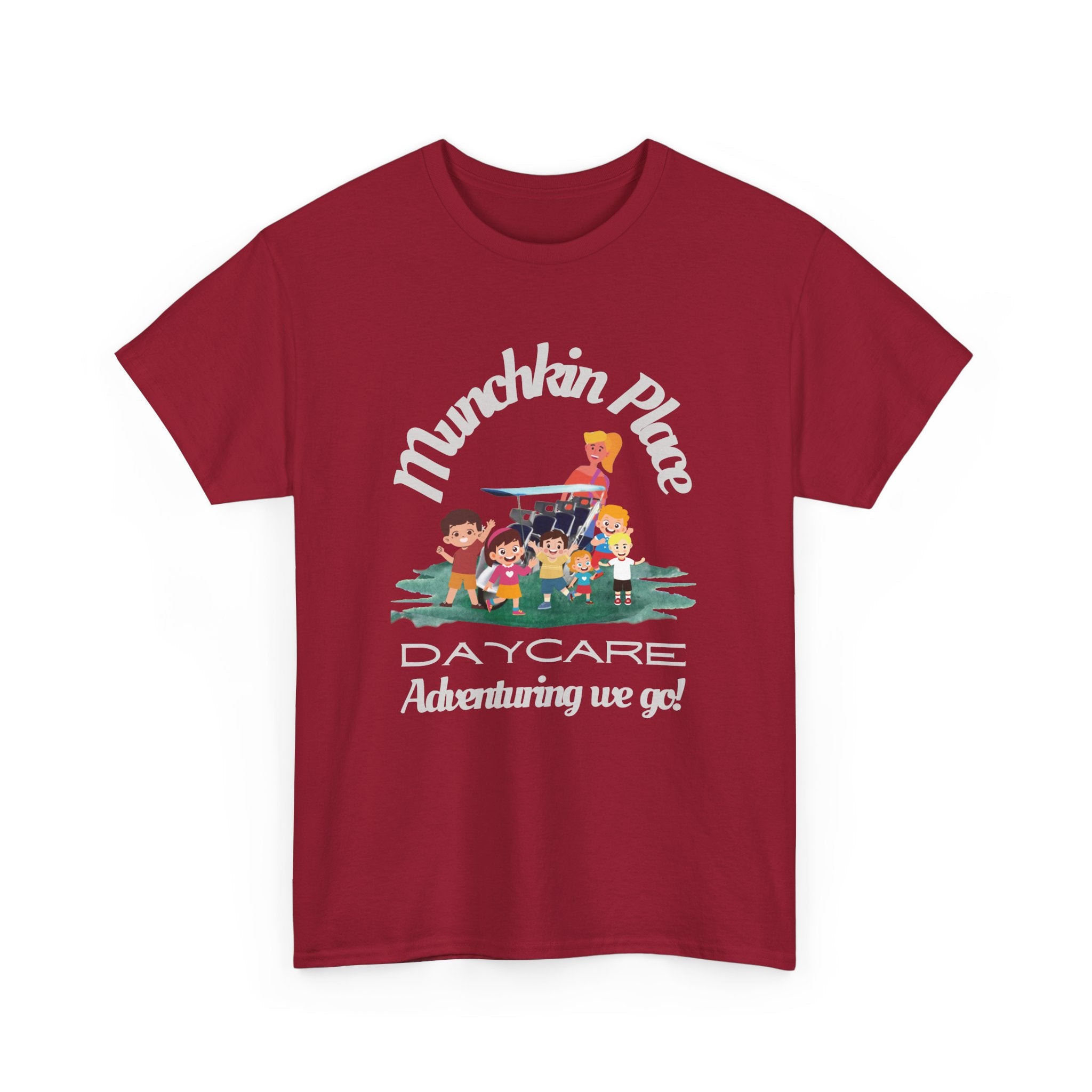 Adventuring Munchkin Place Employee Unisex Heavy Cotton Tee