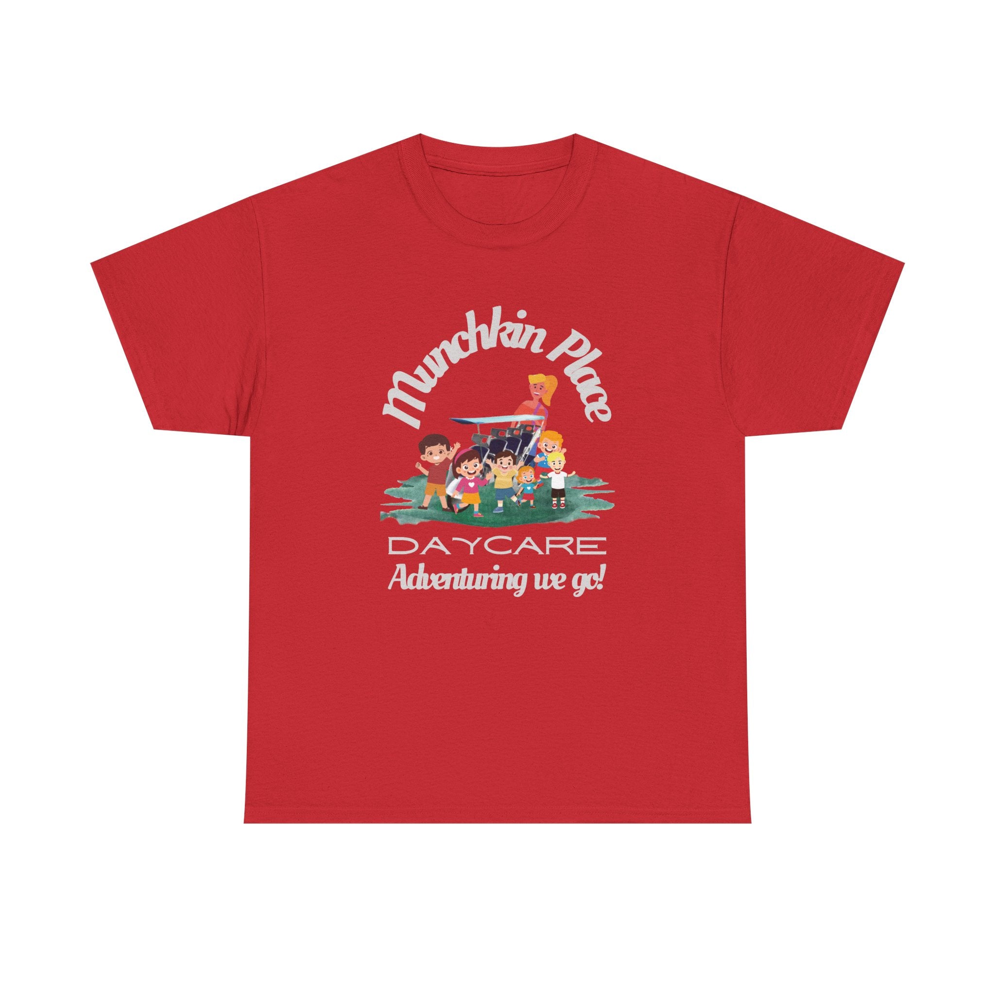 Adventuring Munchkin Place Employee Unisex Heavy Cotton Tee