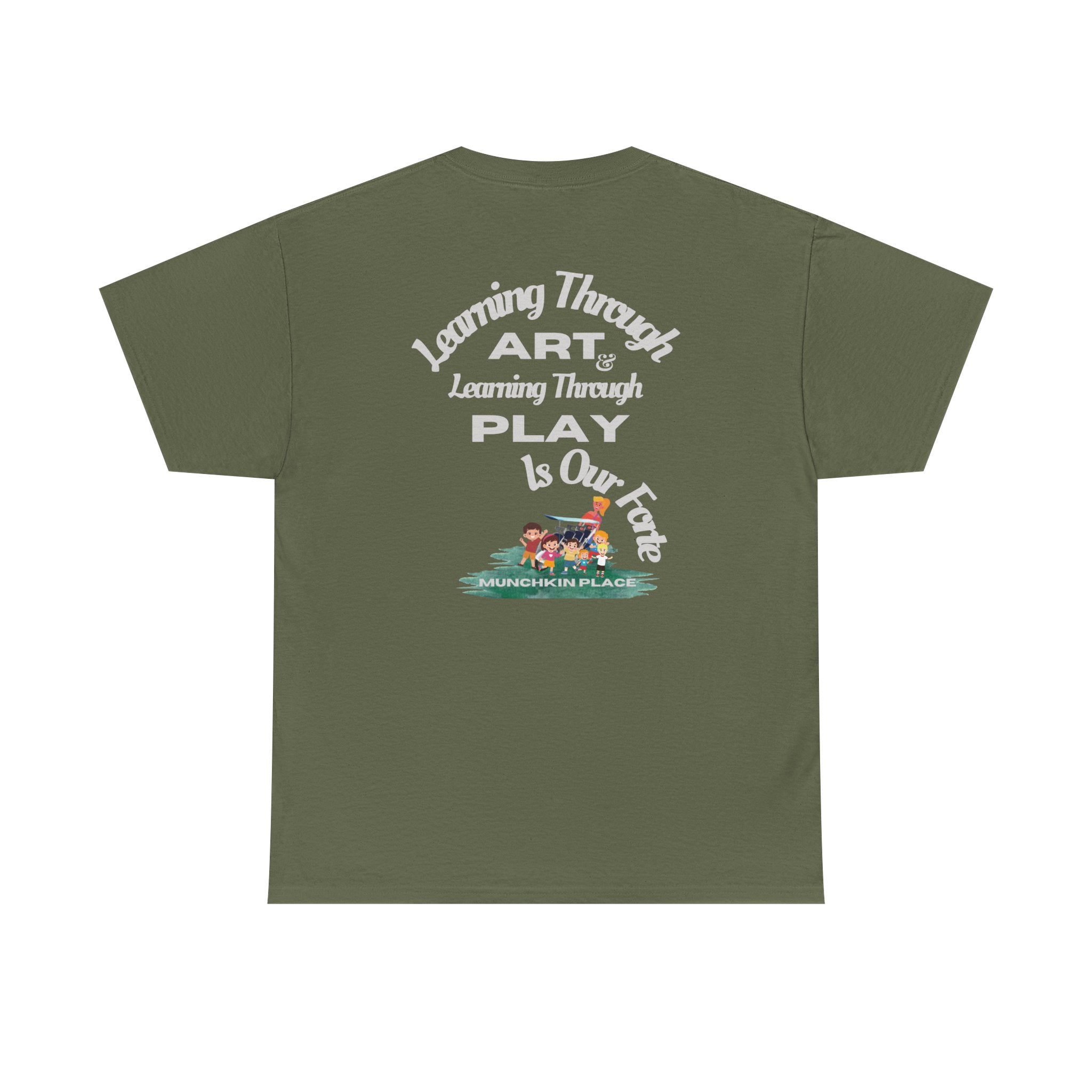 Adventuring Munchkin Place Employee Unisex Heavy Cotton Tee