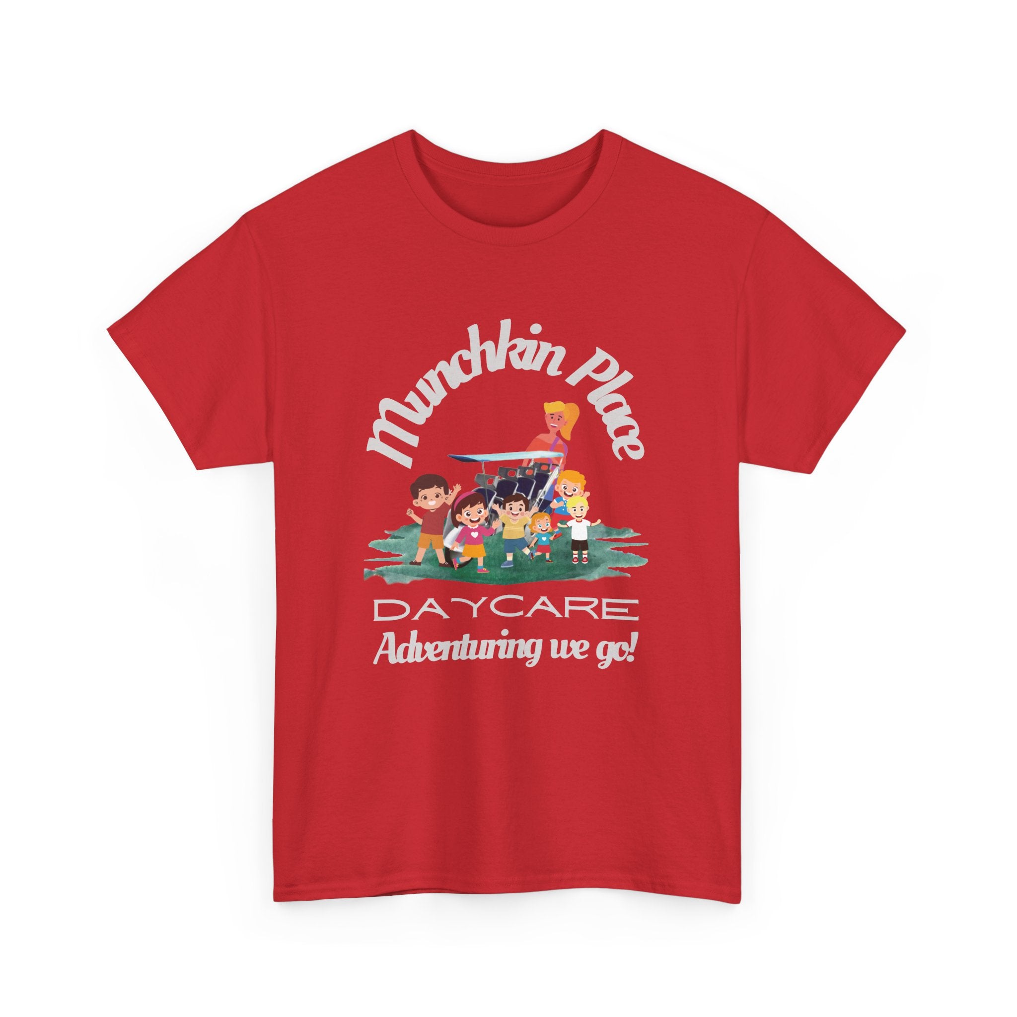 Adventuring Munchkin Place Employee Unisex Heavy Cotton Tee