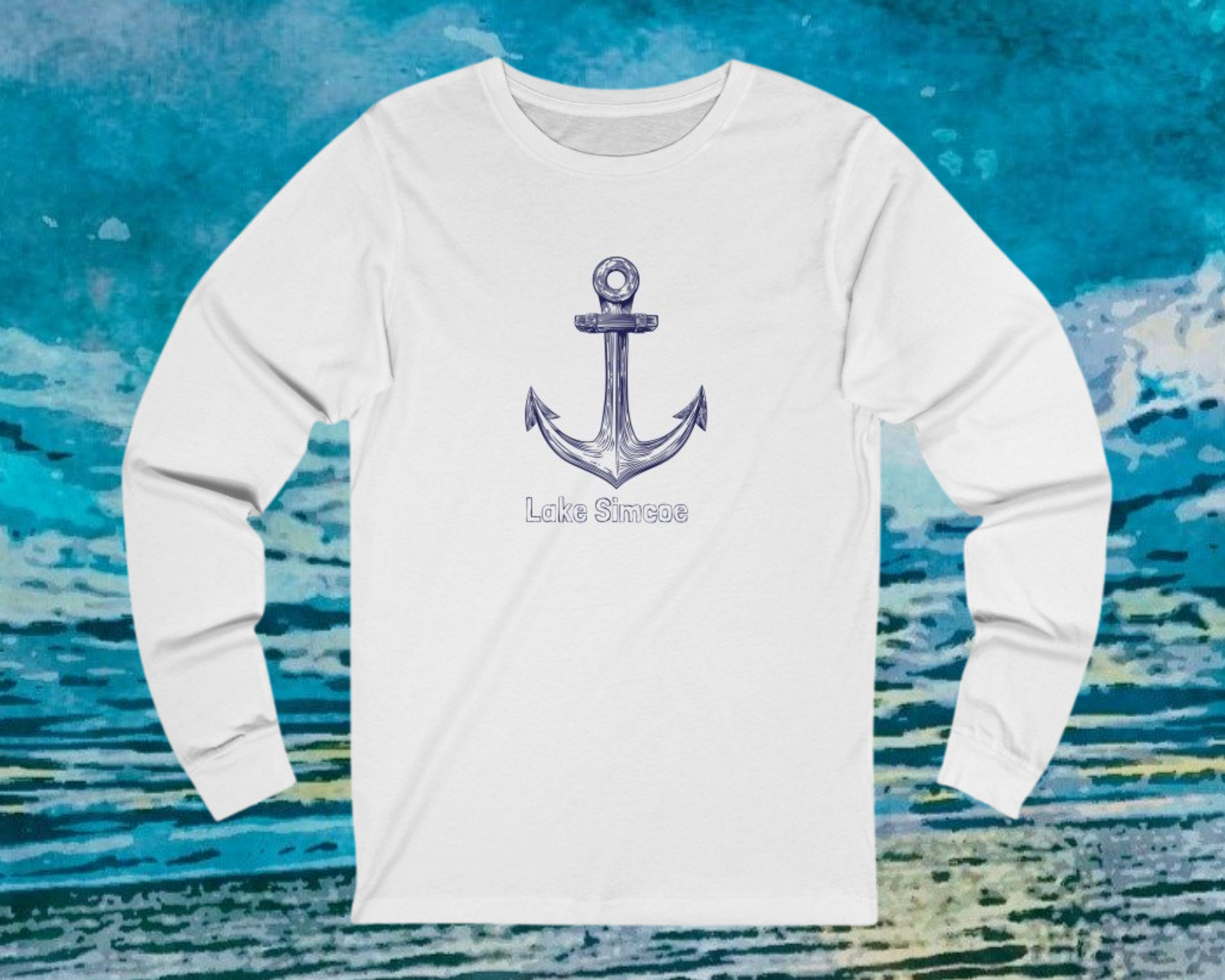 Lake Simcoe Unisex Jersey Long Sleeve Tee