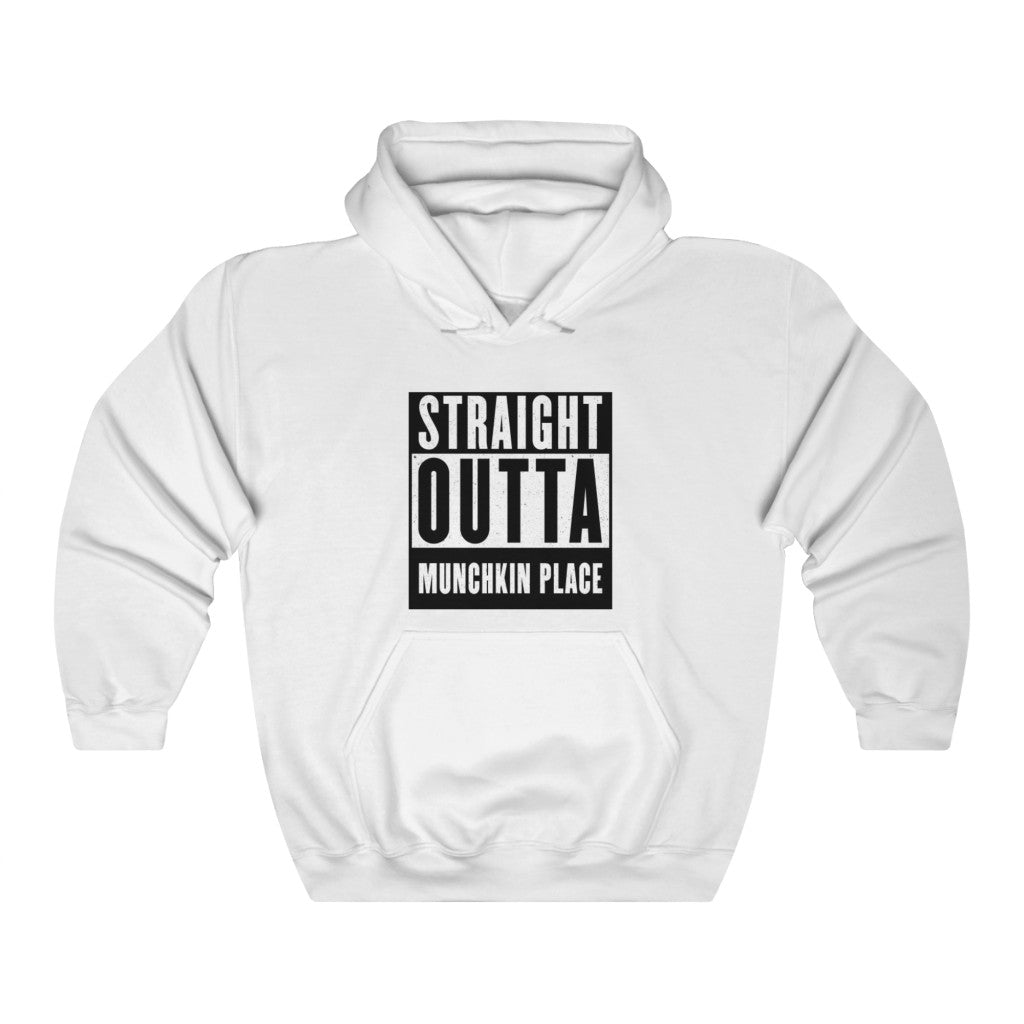 Straight Outta Munchkin Place Unisex Heavy Blend™ Hooded Sweatshirt