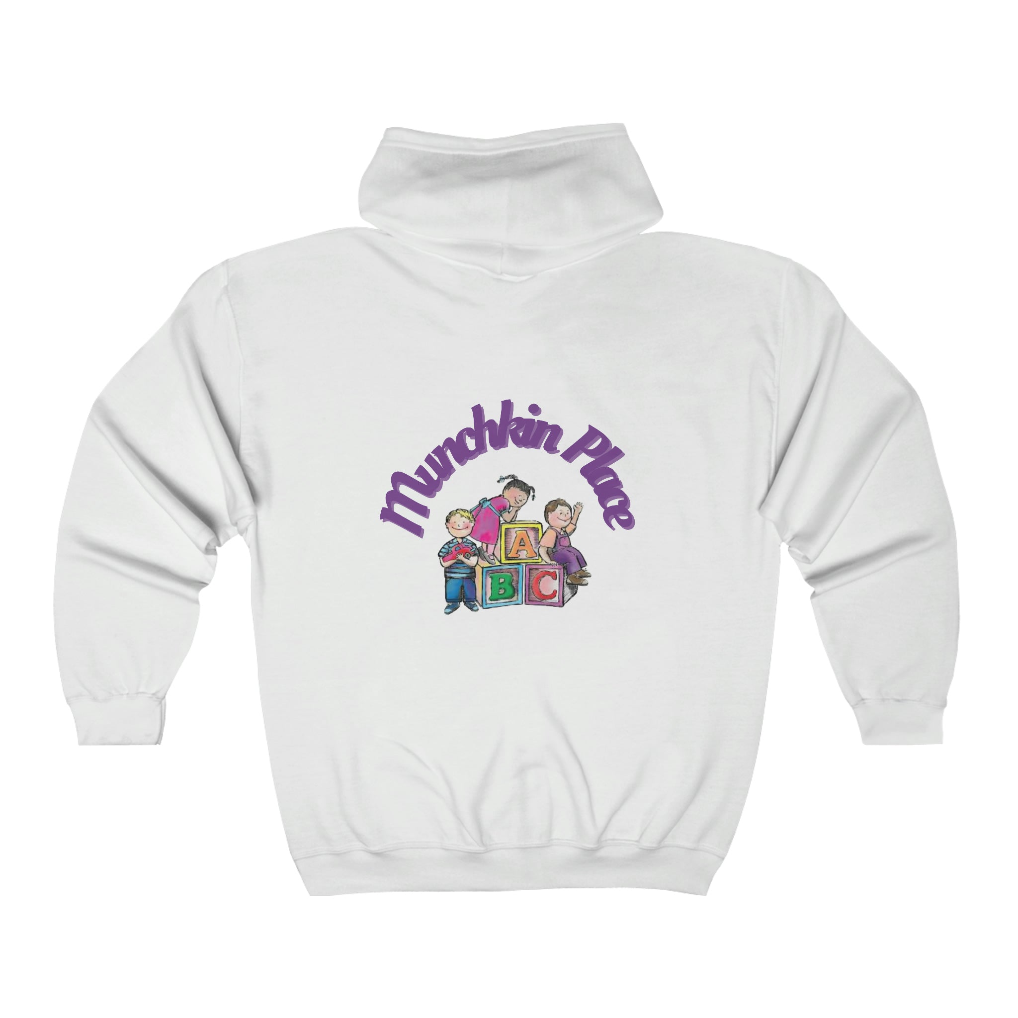 Munchkin Place Adult Full Zip Hooded Sweatshirt