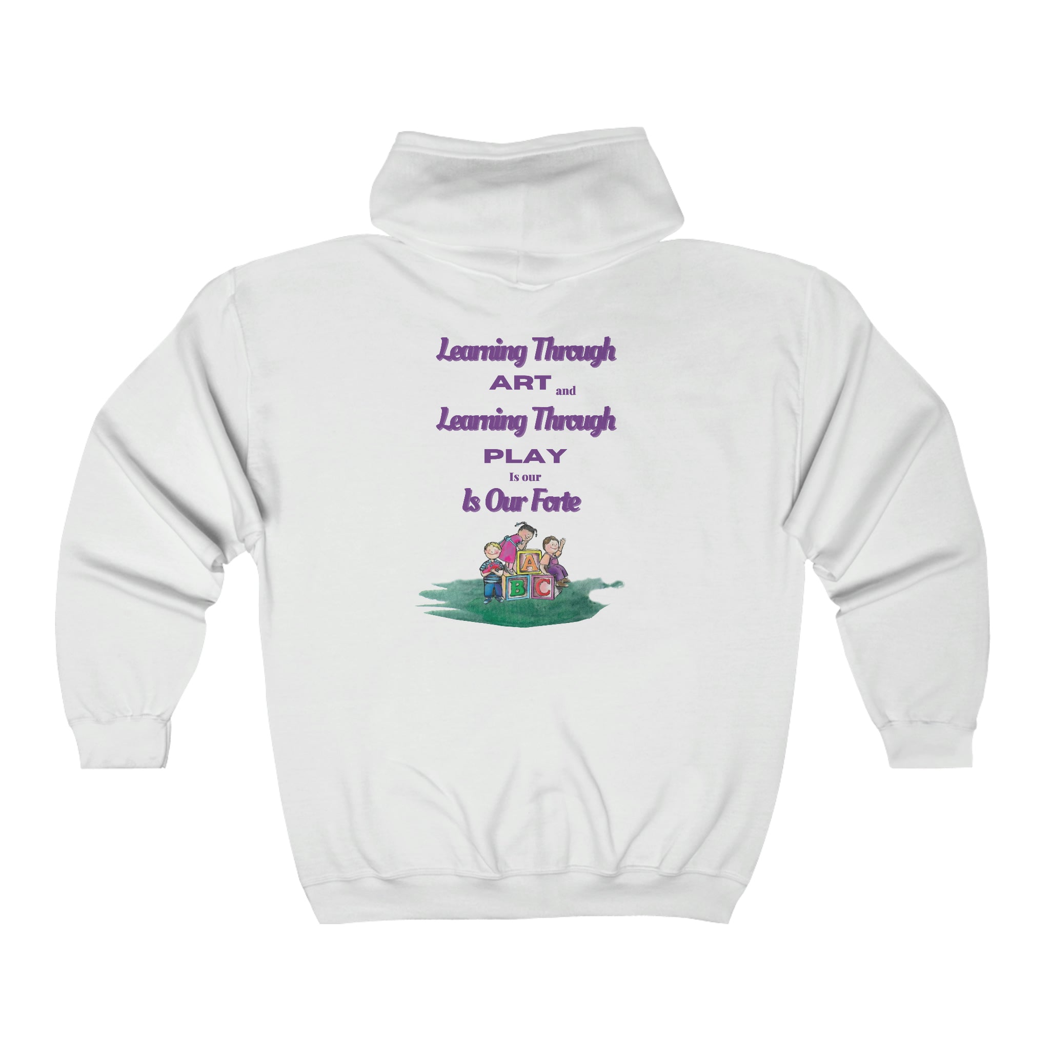 Munchkin Place Learning Adult Full Zip Hooded Sweatshirt