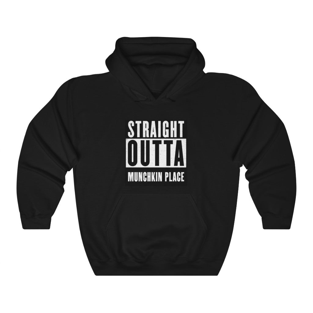 Straight Outta Munchkin Place Unisex Heavy Blend™ Hooded Sweatshirt
