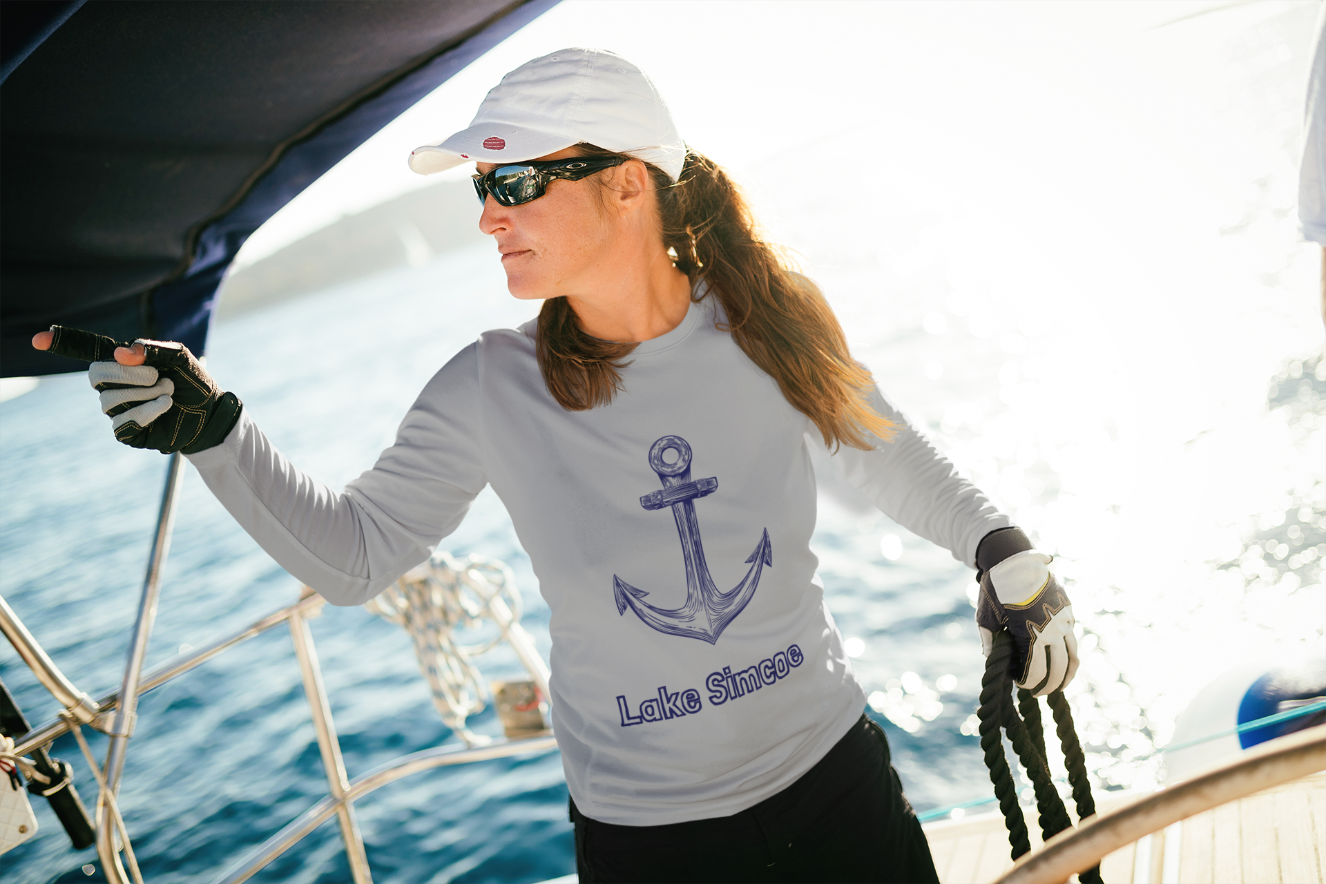 Lake Simcoe Unisex Jersey Long Sleeve Tee